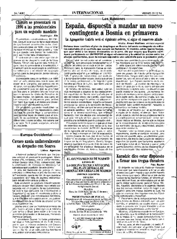 ABC MADRID 30-12-1994 página 24