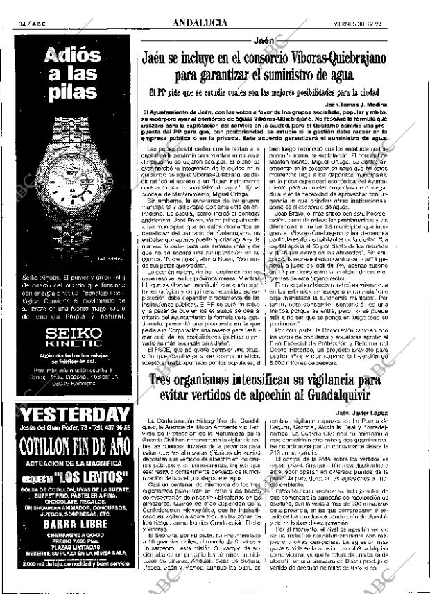ABC SEVILLA 30-12-1994 página 34