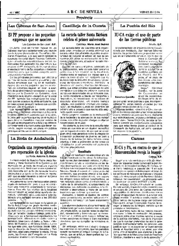 ABC SEVILLA 30-12-1994 página 46