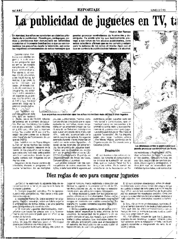 ABC SEVILLA 02-01-1995 página 44