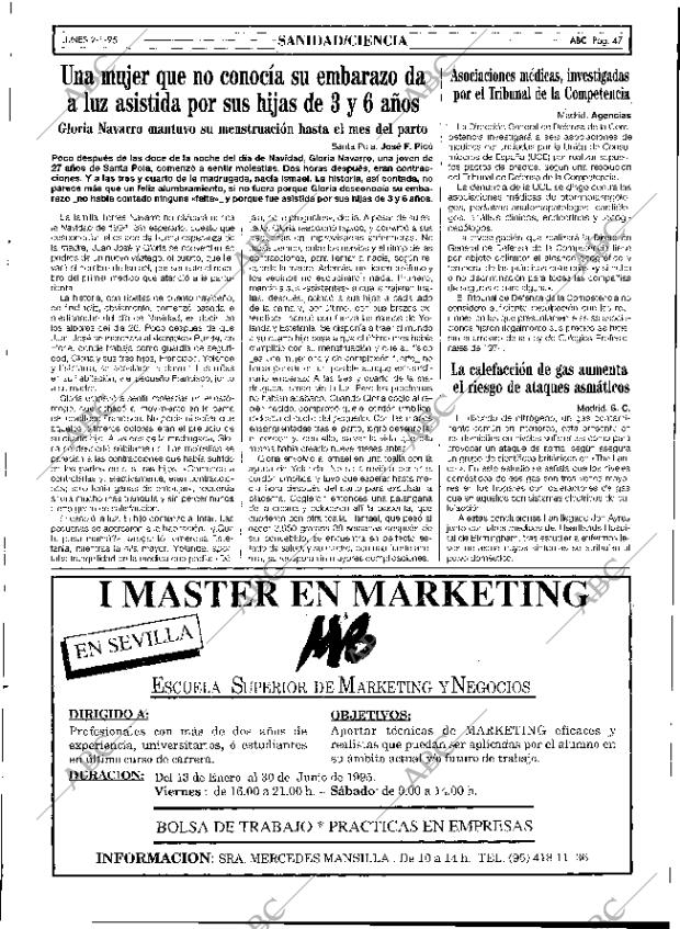 ABC SEVILLA 02-01-1995 página 47