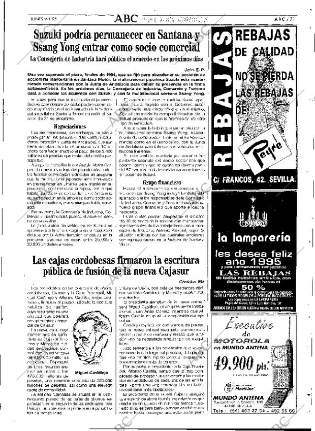 ABC SEVILLA 02-01-1995 página 71