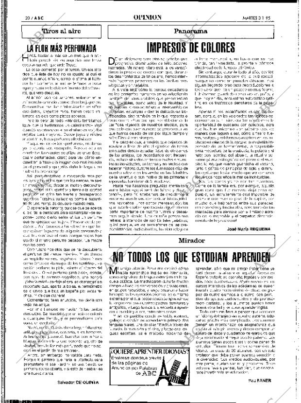 ABC SEVILLA 03-01-1995 página 20