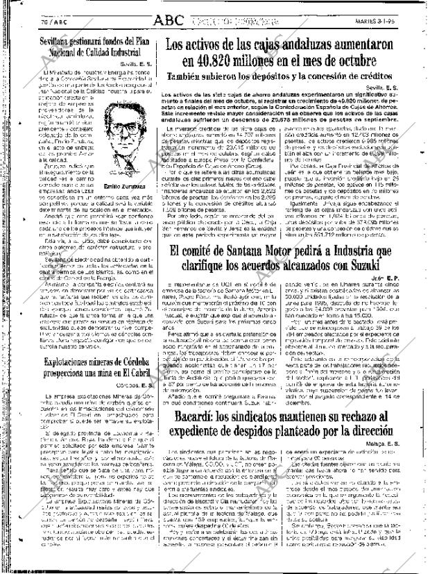 ABC SEVILLA 03-01-1995 página 70