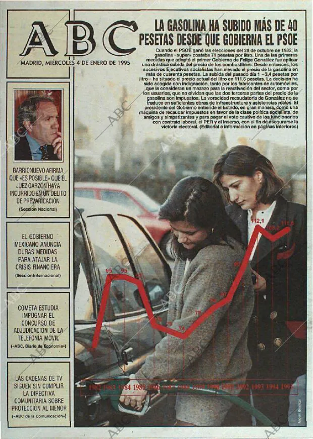 ABC MADRID 04-01-1995 página 1