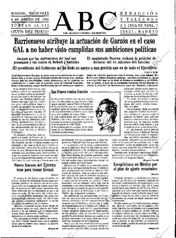 ABC MADRID 04-01-1995 página 13