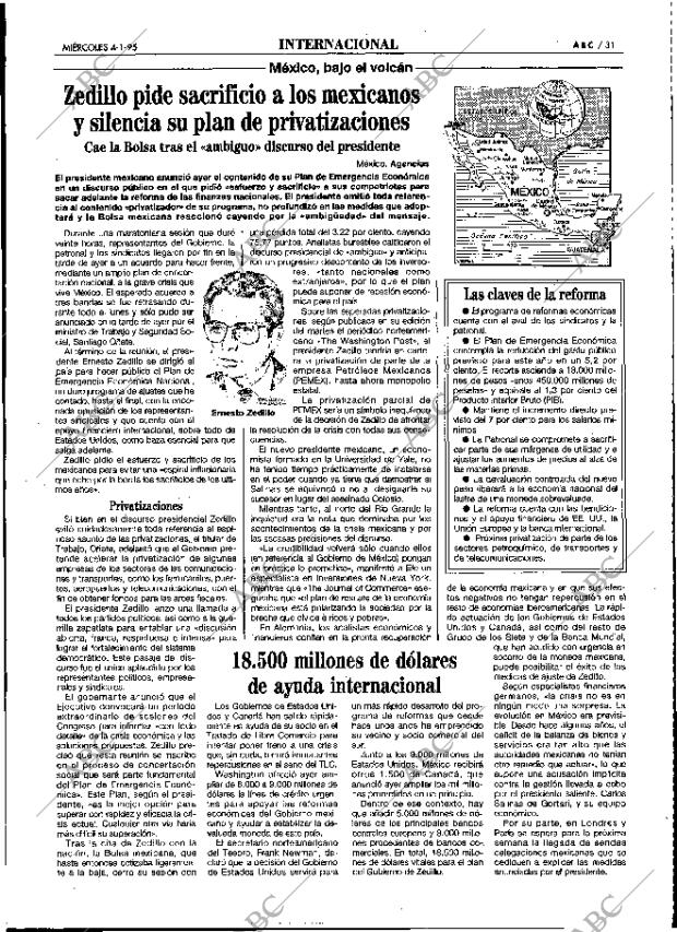 ABC MADRID 04-01-1995 página 31