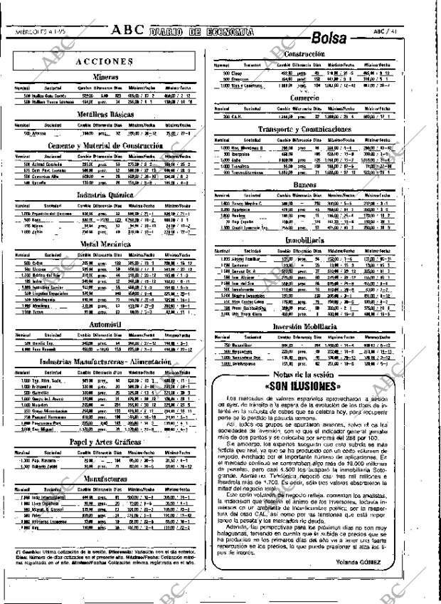 ABC MADRID 04-01-1995 página 41