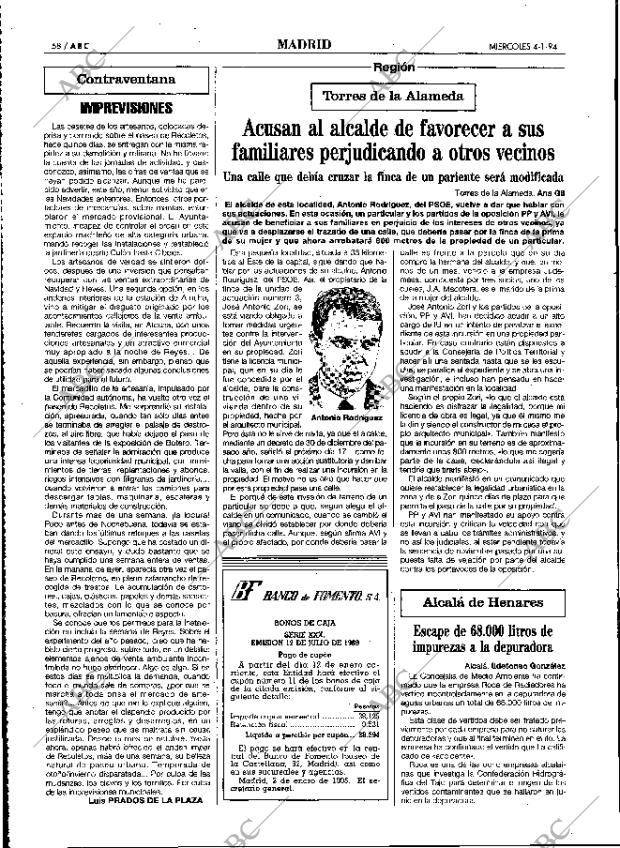 ABC MADRID 04-01-1995 página 58