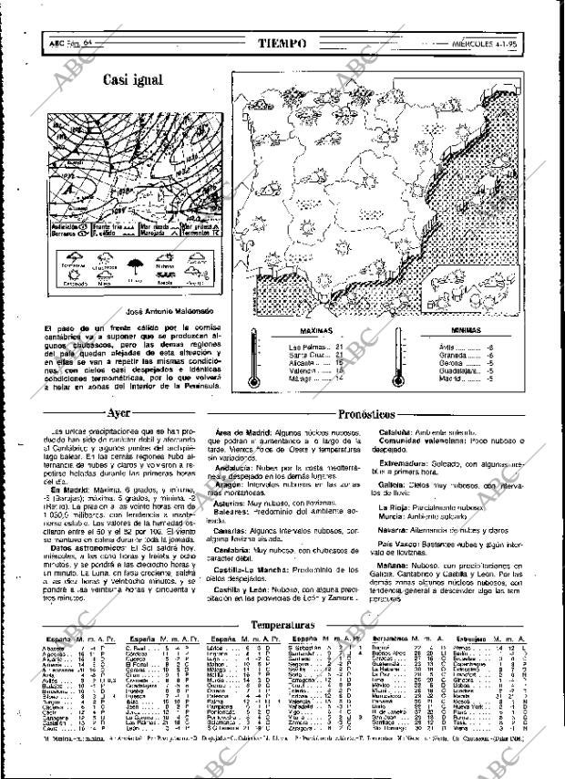 ABC MADRID 04-01-1995 página 64