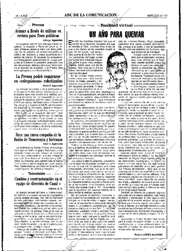 ABC MADRID 04-01-1995 página 68