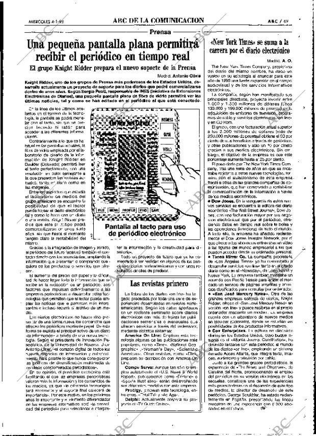 ABC MADRID 04-01-1995 página 69