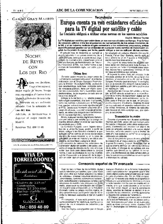 ABC MADRID 04-01-1995 página 70