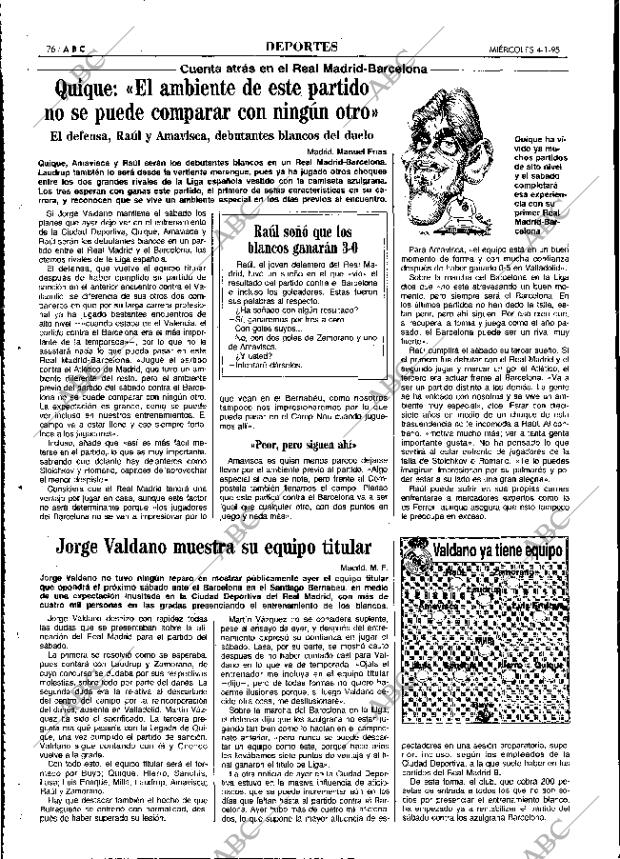 ABC MADRID 04-01-1995 página 76