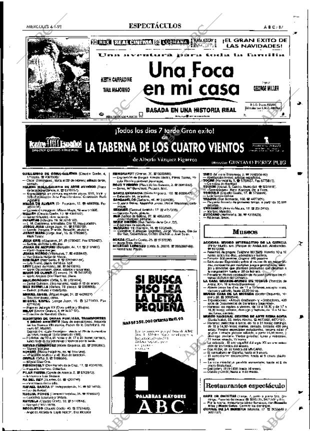ABC MADRID 04-01-1995 página 87