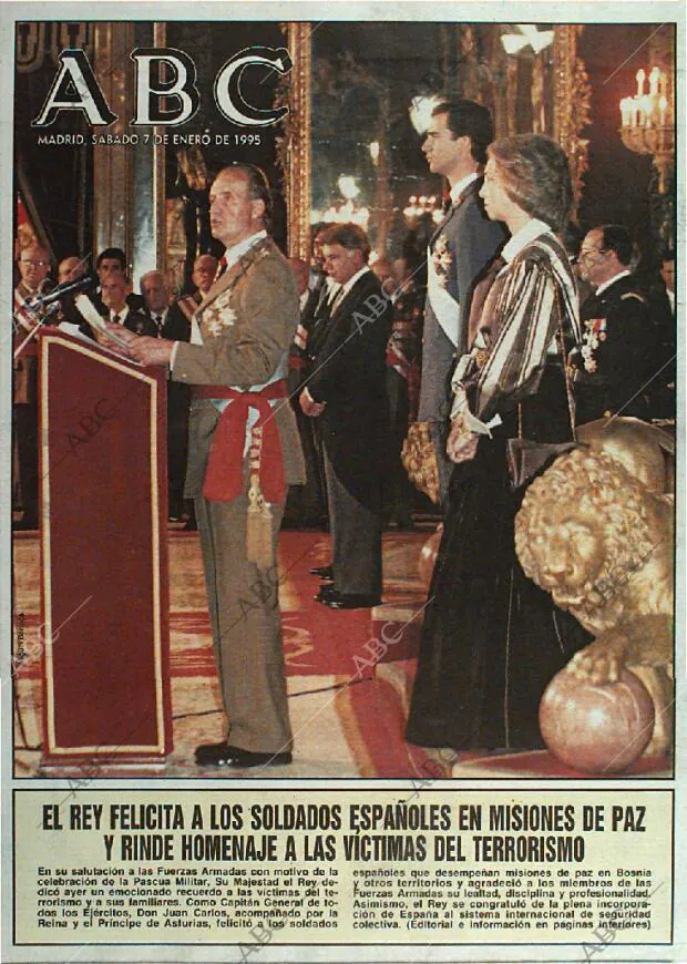 ABC MADRID 07-01-1995 página 1