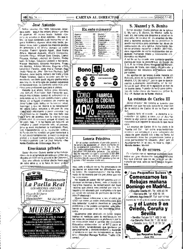 ABC MADRID 07-01-1995 página 14