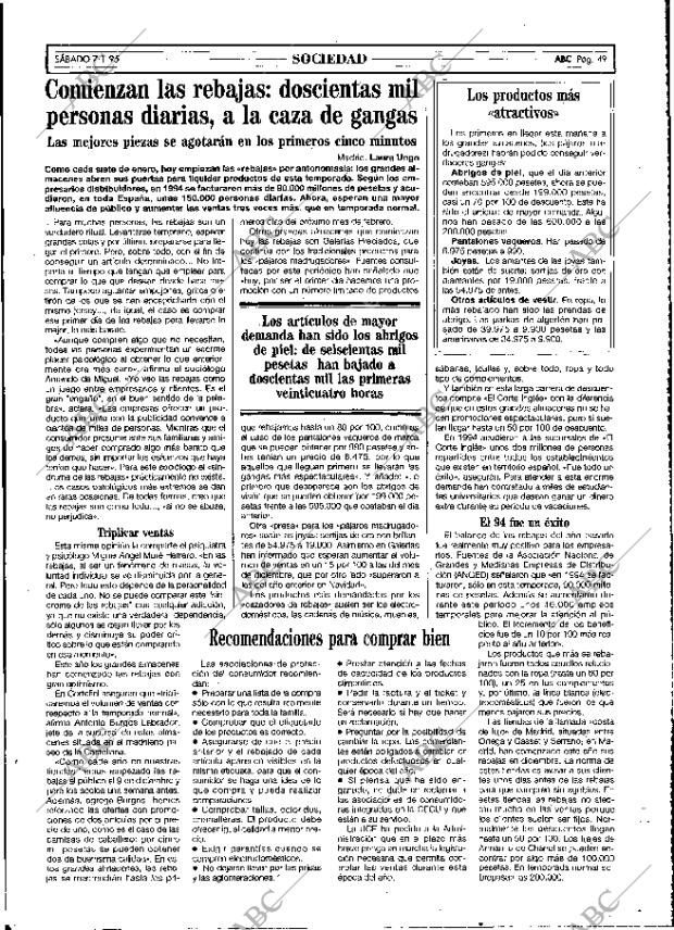 ABC MADRID 07-01-1995 página 49