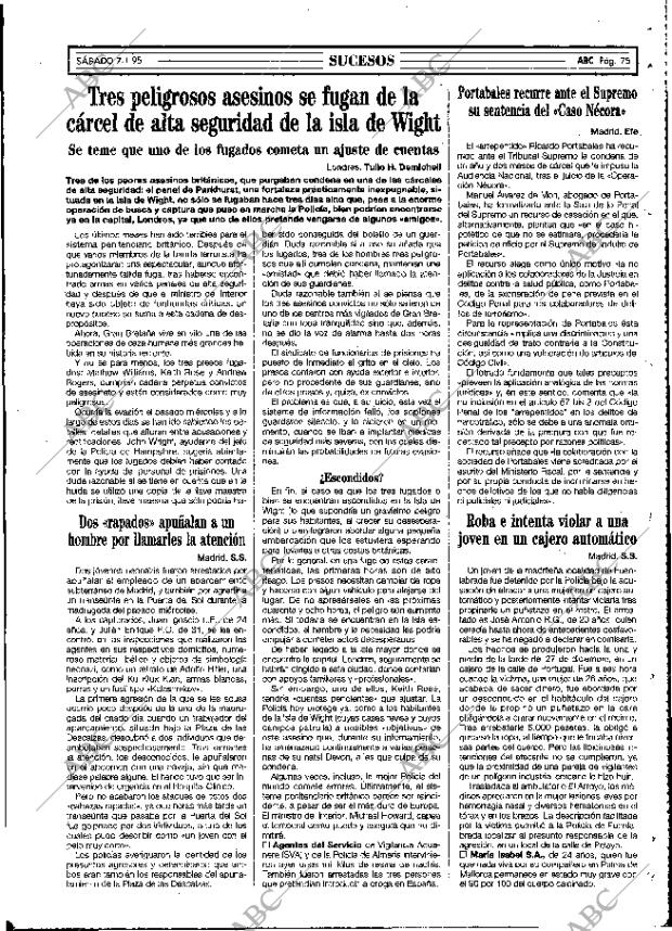 ABC MADRID 07-01-1995 página 75