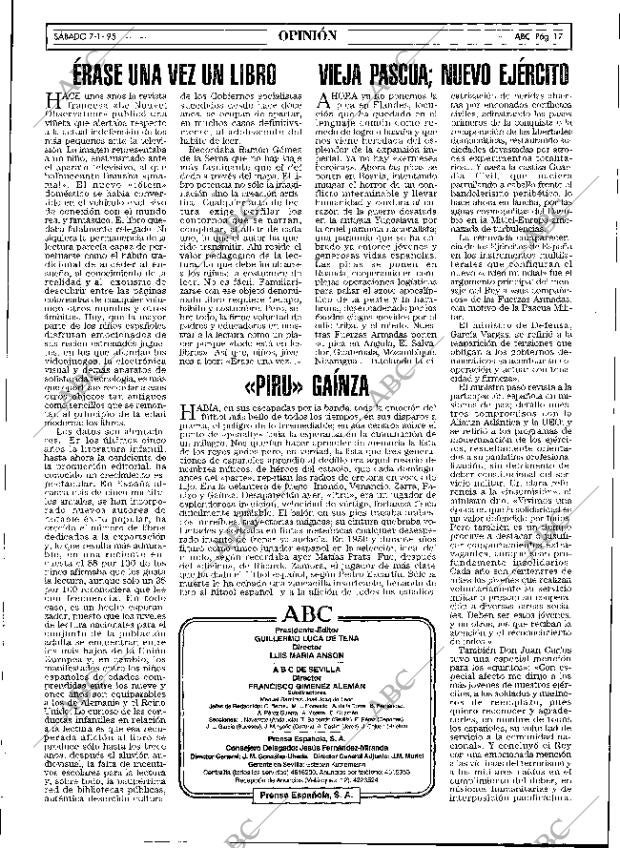 ABC SEVILLA 07-01-1995 página 17