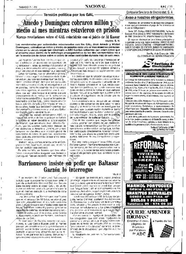 ABC SEVILLA 07-01-1995 página 23
