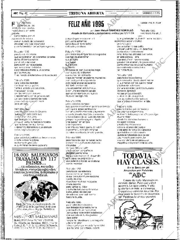 ABC SEVILLA 07-01-1995 página 42