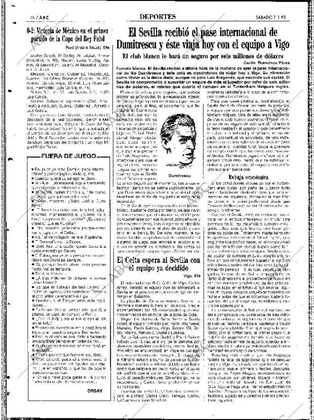 ABC SEVILLA 07-01-1995 página 76