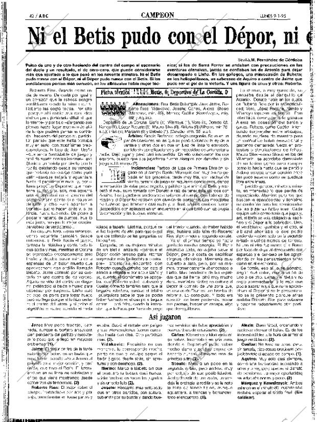 ABC SEVILLA 09-01-1995 página 42
