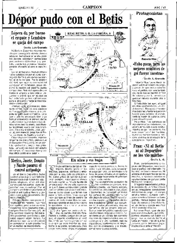ABC SEVILLA 09-01-1995 página 43