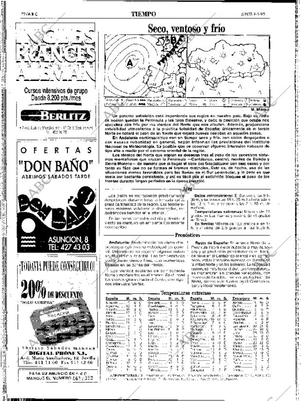 ABC SEVILLA 09-01-1995 página 72
