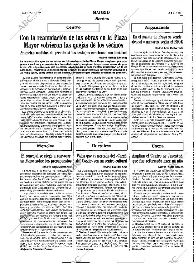 ABC MADRID 10-01-1995 página 63