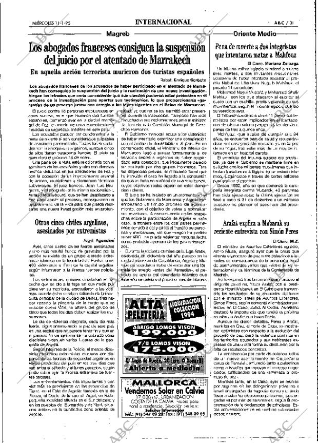 ABC MADRID 11-01-1995 página 31