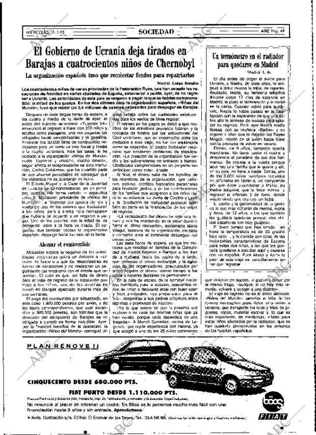 ABC MADRID 11-01-1995 página 49