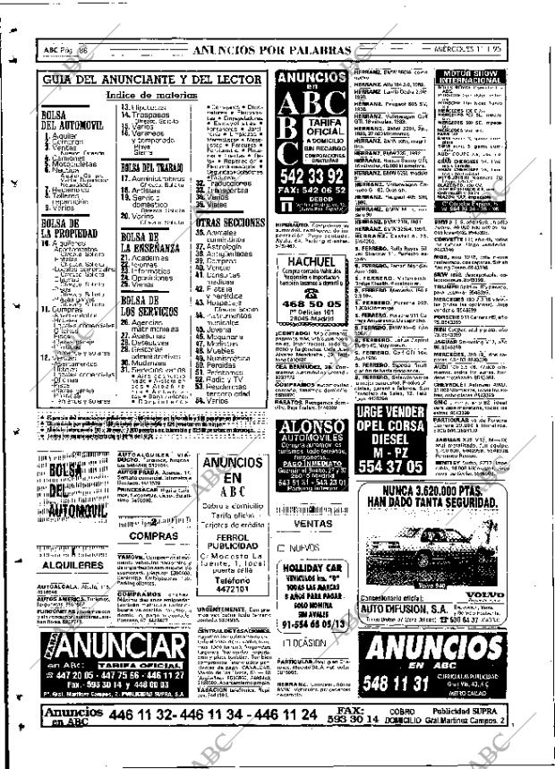ABC MADRID 11-01-1995 página 88
