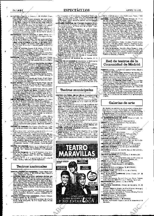 ABC MADRID 12-01-1995 página 84