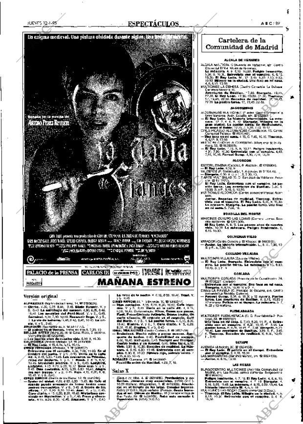 ABC MADRID 12-01-1995 página 89