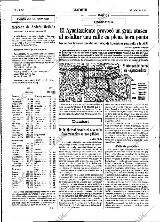 ABC MADRID 14-01-1995 página 58