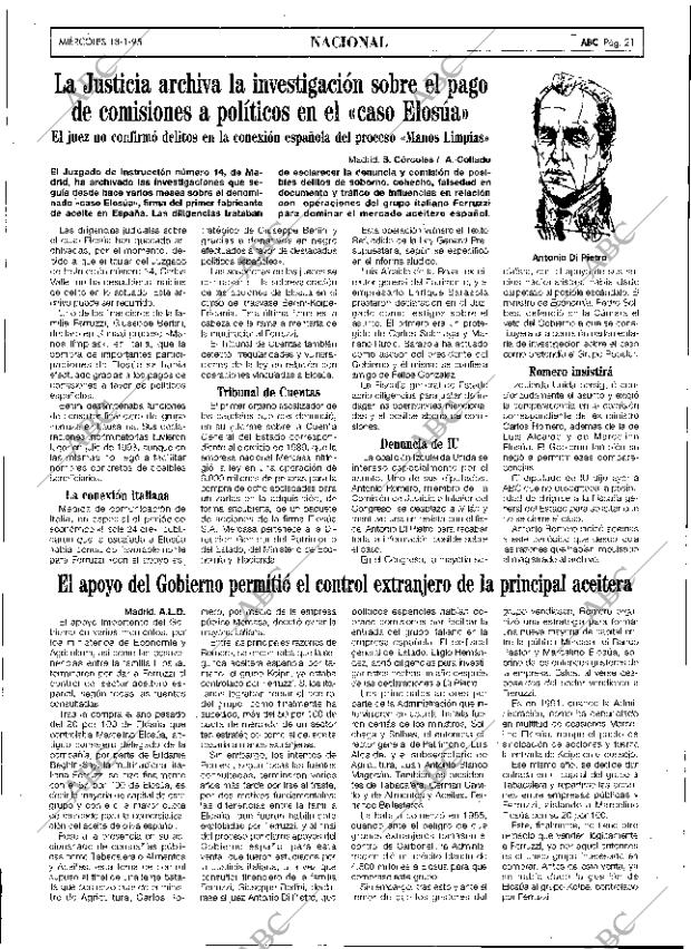 ABC SEVILLA 18-01-1995 página 21