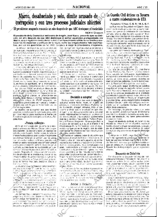 ABC SEVILLA 18-01-1995 página 25
