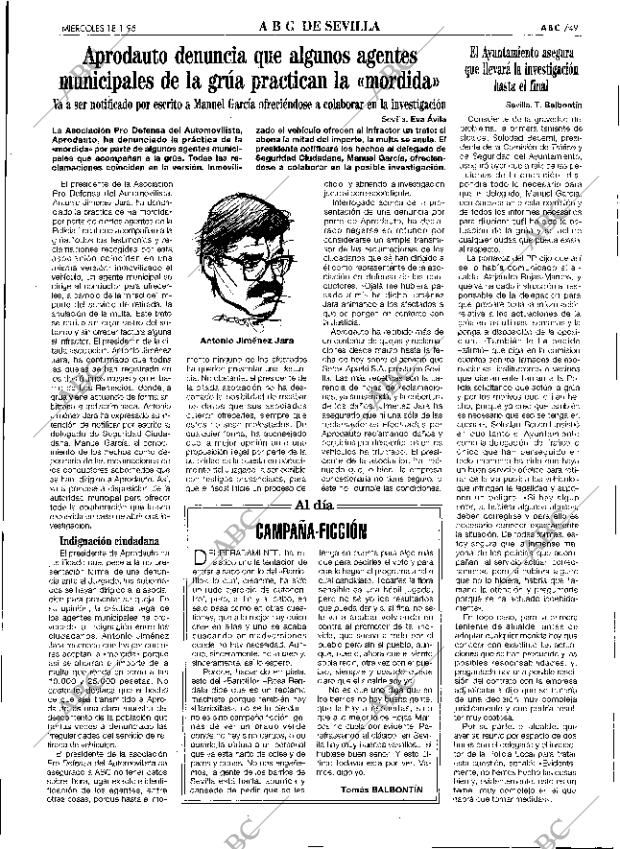 ABC SEVILLA 18-01-1995 página 49