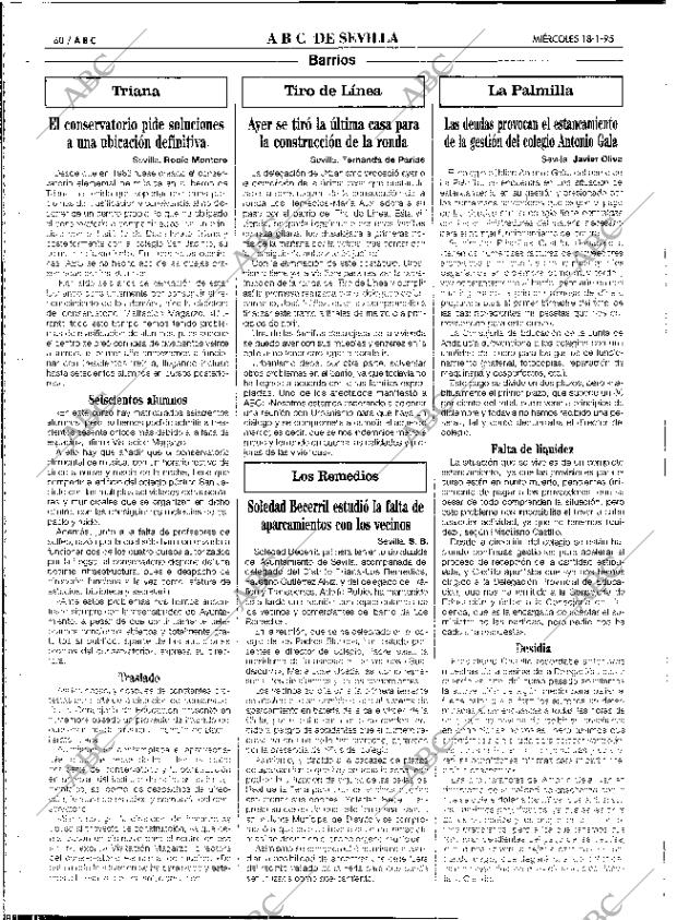 ABC SEVILLA 18-01-1995 página 60