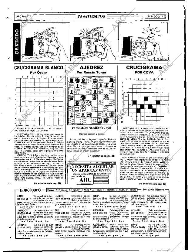 ABC MADRID 21-01-1995 página 110