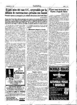 ABC MADRID 21-01-1995 página 23