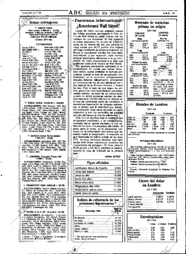 ABC MADRID 21-01-1995 página 49