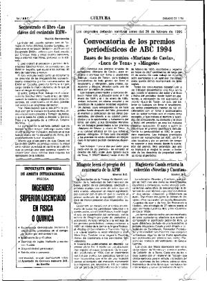 ABC MADRID 21-01-1995 página 54