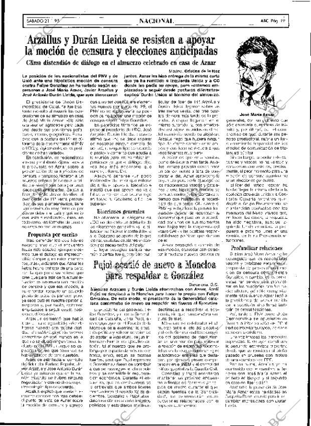 ABC SEVILLA 21-01-1995 página 19