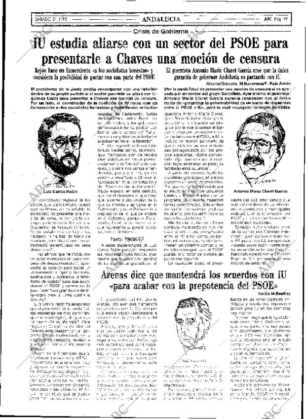 ABC SEVILLA 21-01-1995 página 29