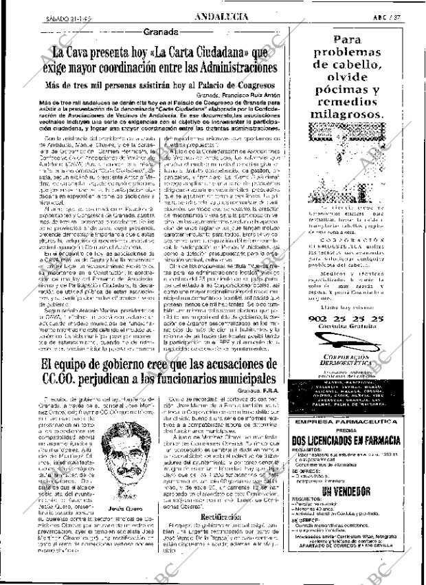ABC SEVILLA 21-01-1995 página 37
