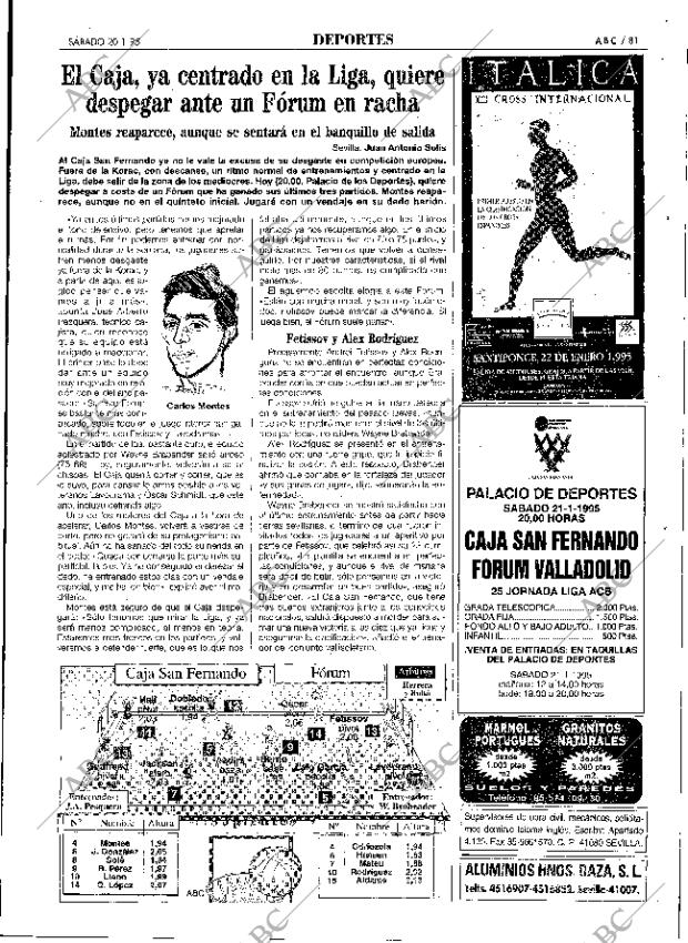 ABC SEVILLA 21-01-1995 página 81