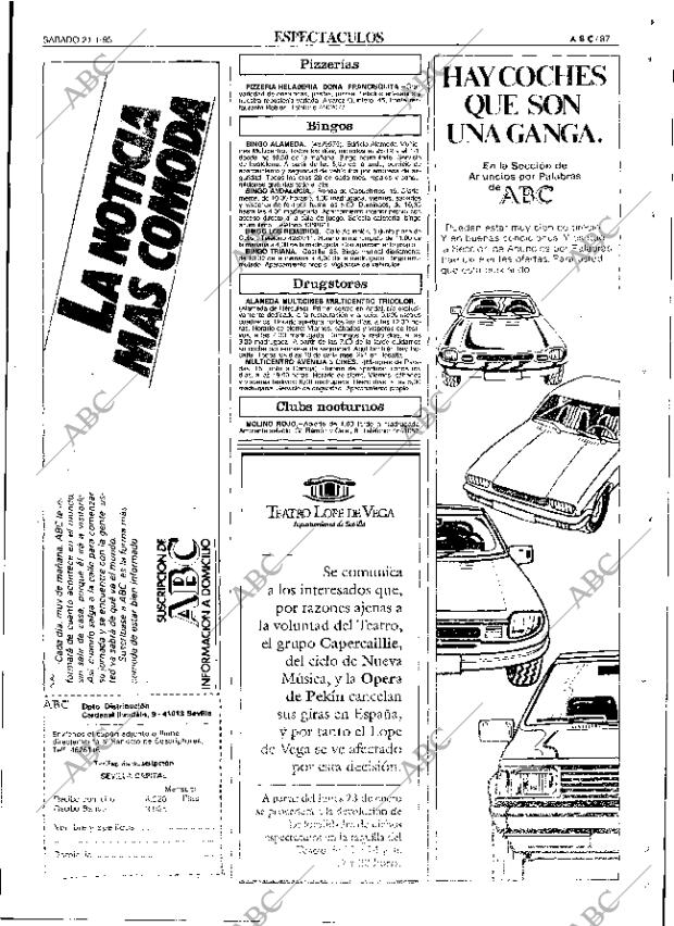 ABC SEVILLA 21-01-1995 página 87